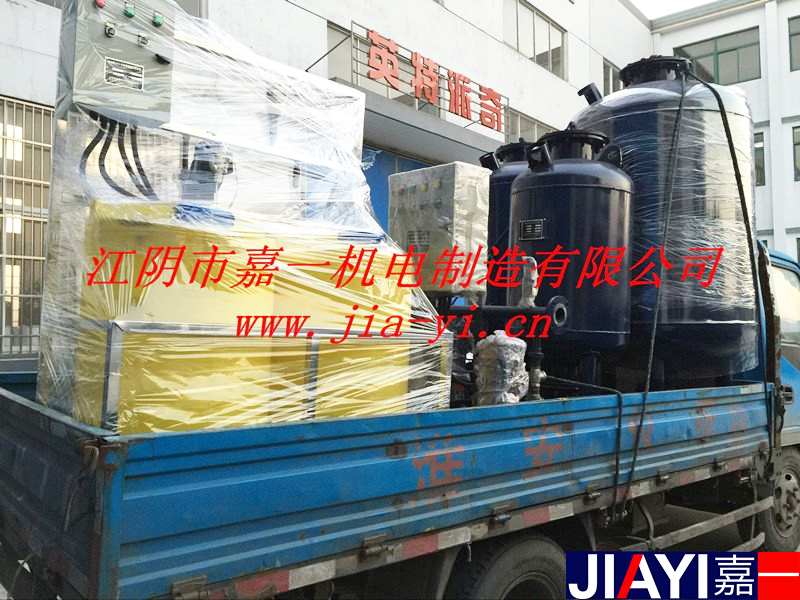 發(fā)往霍邱的定壓補水和加